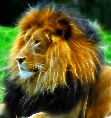 Lion fractal by l3viathan2142 on DeviantArt