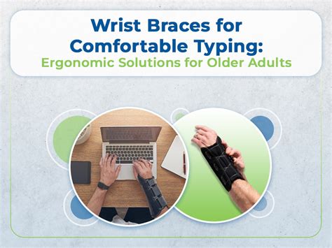 Wrist Braces For Comfortable Typing