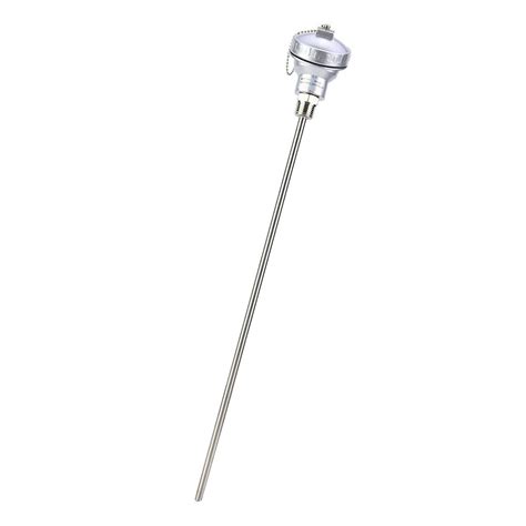 Rtd Pt100 Temperature Sensor Probe 12 Npt Thread Thermocouple Terminal Headpt 400mm Fruugo Us