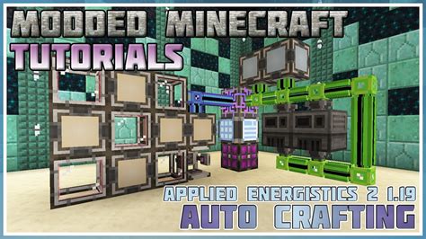 Applied Energistics Autocrafting Minecraft Modded