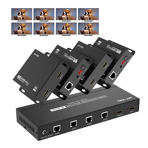 Hdmi Extender Splitter Over Cat X X Mt Viki