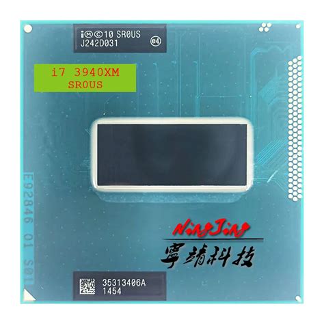 Intel Core i7 3940XM i7 3940XM SR0US 3.0 GHz Quad Core Eight Thread CPU ...