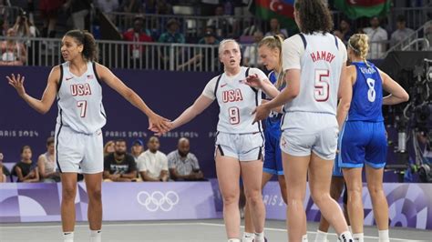 Team Usa Womens 3×3 Get First Win At The Paris Olympics Nbc 5 Dallas