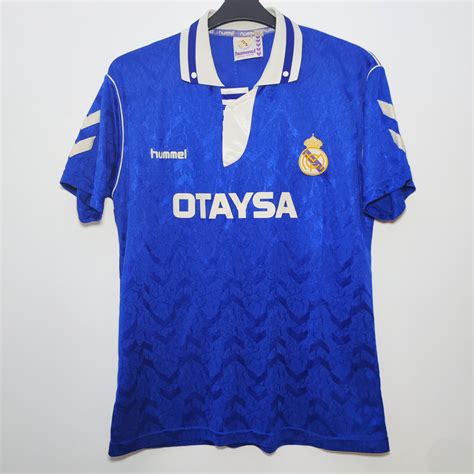 Real Madrid Away football shirt 1992 - 1993. Sponsored by Otaysa