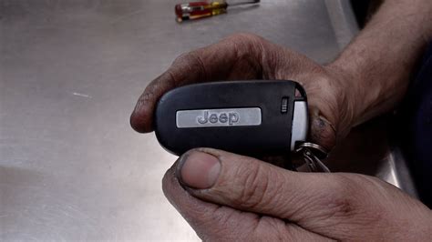 Jeep Grand Cherokee Key Fob Battery Replacement Youtube