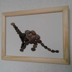 Pebble Art Animalsdinosaur Artworkdinosaur Art Boys - Etsy