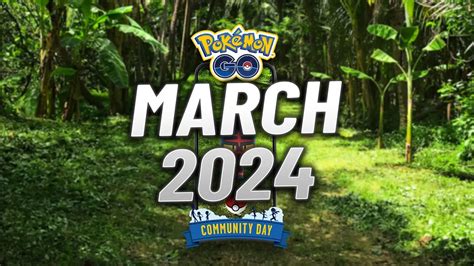 Pokemon Go March Community Day Pokemon Bonuses