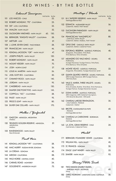 Menu for Spain Restaurant in Cranston, Rhode Island, USA