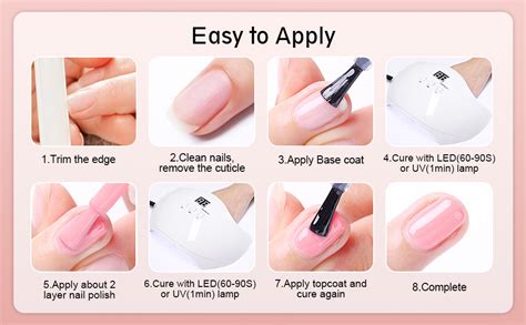 Shining She Gel Nail Polish Set Color White Beige Nude Pink Champagne Brown Gel Polish Set