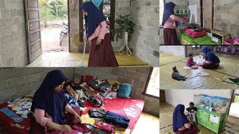 Kegiatan Ibu Rumah Tangga Beres Beres Masak Menu Sederhana