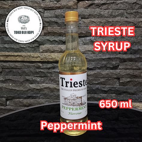 Jual Trieste Syrup Flavoured Sirup Rasa 650 Ml Shopee Indonesia