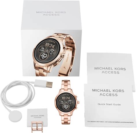 Best Buy Michael Kors Access Runway Smartwatch Mm Stainless Steel