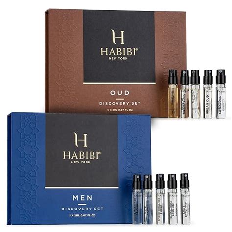 H Habibi Mens Perfume And Oud Perfume Sample Sets Cologne