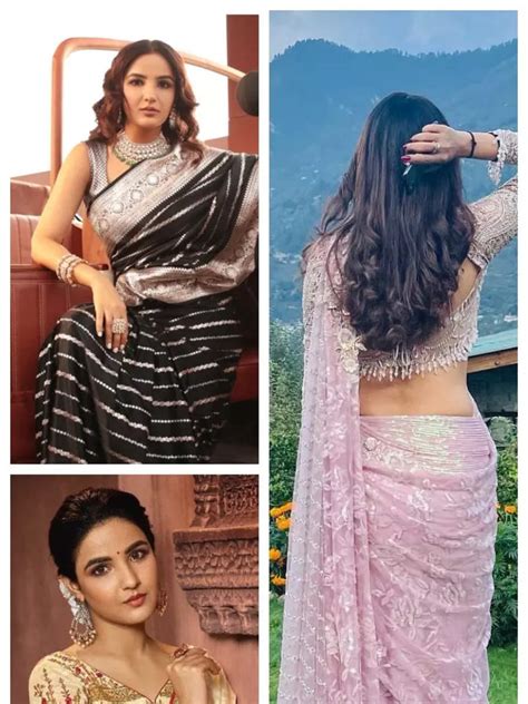 Jasmine Bhasins Top 5 Iconic Saree Moments Times Of India