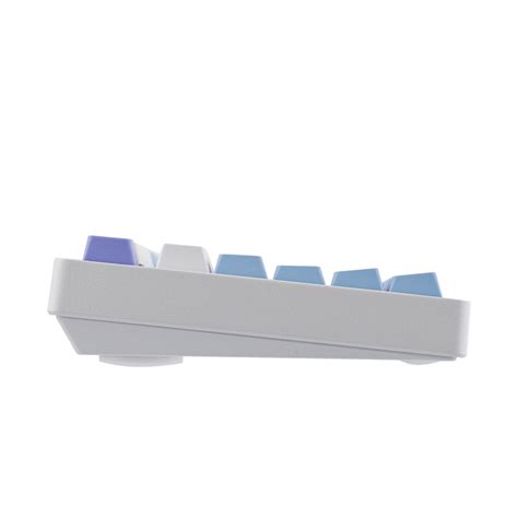 LEOBOG Hi Aluminum Alloy Wired Gasket Mounted Hot Swap RGB Mechanical Keyboard White Purple