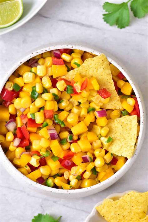 Mango Corn Salsa Wow Easy Recipes