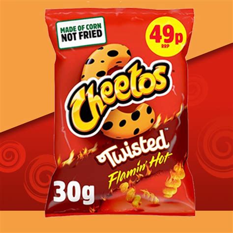 X Cheetos Twisted Flamin Hot G One Pound Crisps