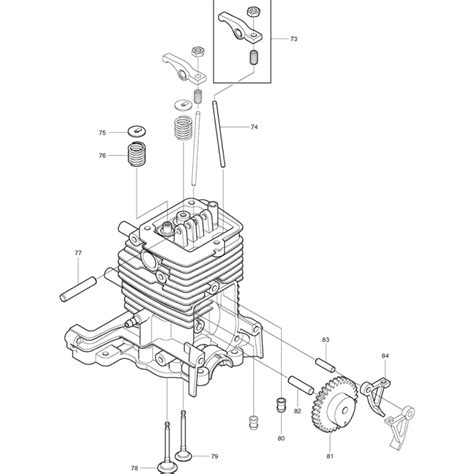 Camgear Assembly For Makita Bhx Leaf Blower L S Engineers