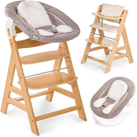 Hauck Chaise Haute Bébé Alpha Plus Newborn Set Évolutive dès