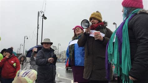 Hundreds Join Isle Of Man S Women S Equality March BBC News