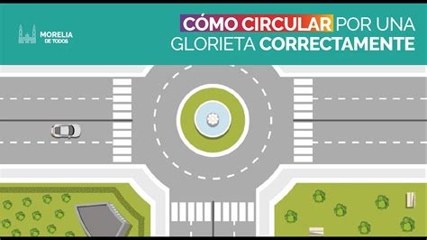 Cómo circular por una glorieta correctamente YouTube