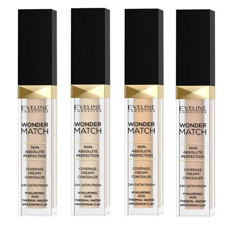 Eveline Wonder Match Concealer With Hyaluronic Acid Ml Feeldazzling