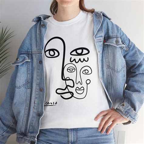 Picasso Shirt Surrealism Shirt Artist T Shirt Abstract Face Shirt Picasso Draw Aesthetic