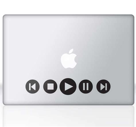 Multimedia Laptop Sticker - TenStickers