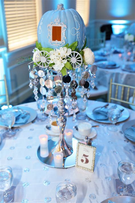 Cinderella Quinceanera Centerpieces