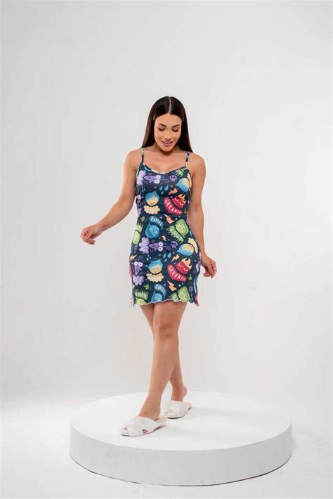 CAMISOLA BLOGUERINHA C70 DIVERTIDAMENTE QUADRADOS Império Lingerie