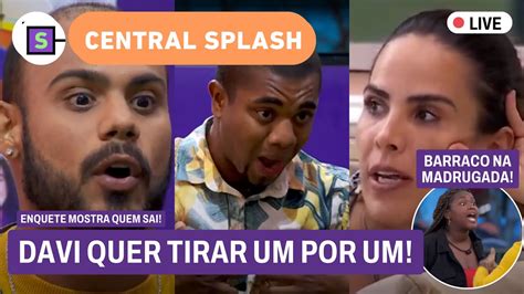 BBB 24 ENQUETE AO VIVO Marcus DETONA Puxadinho E Gera TRETA Davi