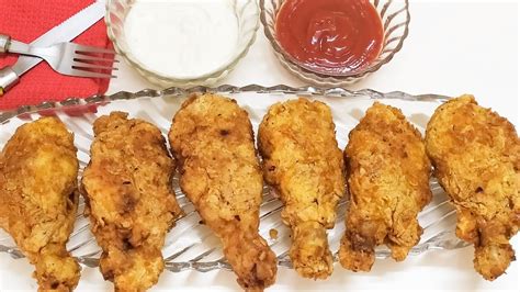 Super Crispy Fried Chicken With Creamy Garlic Sauce Recipe How To Make