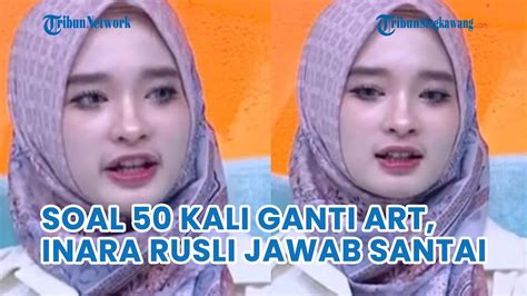 Soal Kali Ganti Art Inara Rusli Jawab Santai Youtube