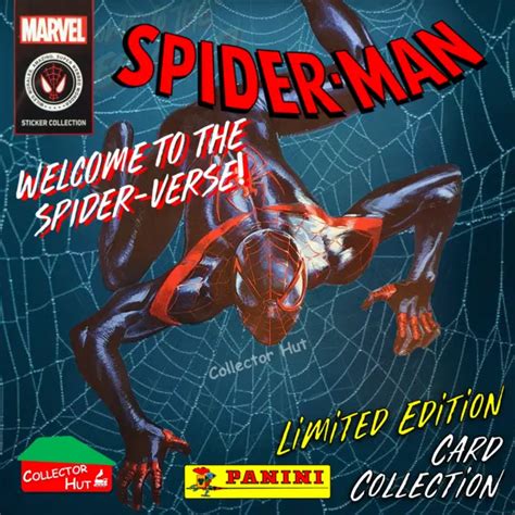 PANINI SPIDER MAN SPIDER VERSE 2023 Collection Limited Edition Cards 9