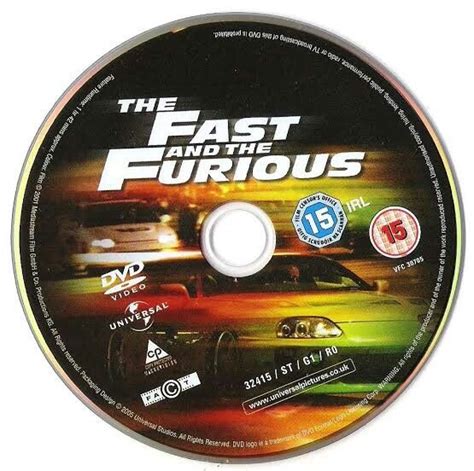 Fast And Furious 1 Dvd Cover