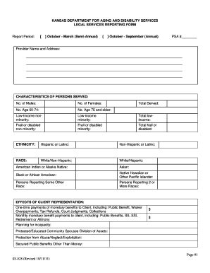 Fillable Online Aging Ks Kdads Roundtable Form Fax Email Print Pdffiller