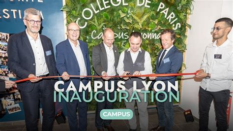 ECEMA Lyon Inauguration Campus Vela Verde YouTube