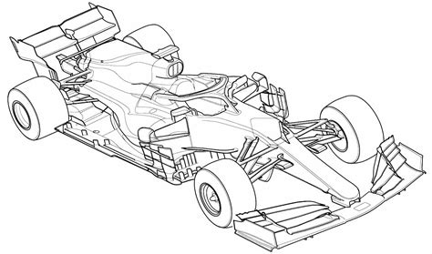 Desenho Carros De Corrida - 6