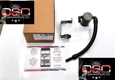 J L Jlt Black Billet Oil Separator Catch Can Dodge Durango Srt