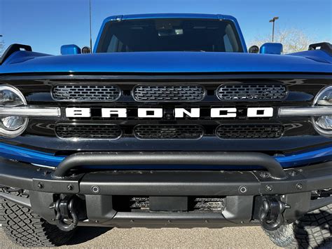Mesh grill inserts installed on Big Bend | Page 3 | Bronco6G - 2021