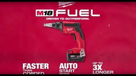 Milwaukee M18 Cordless Drywall Screw Gun Tool Only 18 Volt Model 2866 20 Youtube