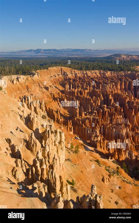 Sandstone Hoodoos In Bryce Amphitheater Inspiration Point Bryce