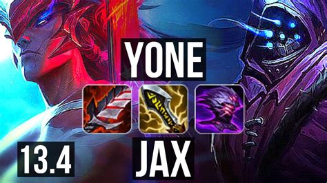 Yone Vs Jax Top 8 Solo Kills 12 2 2 500 Games 900k Mastery