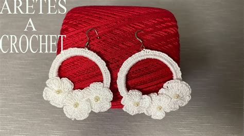 Paso A Paso Para Tejer Aretes A Crochet Youtube