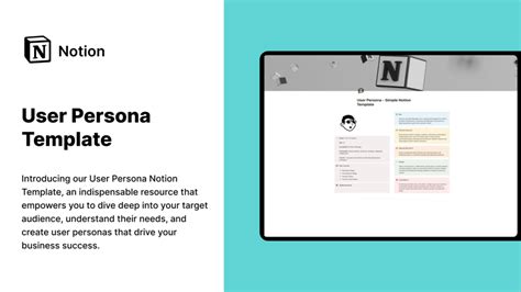 User Persona Simple Notion Template