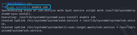 How To Enable SSH On Kali Linux Remotely Access Kali Linux System
