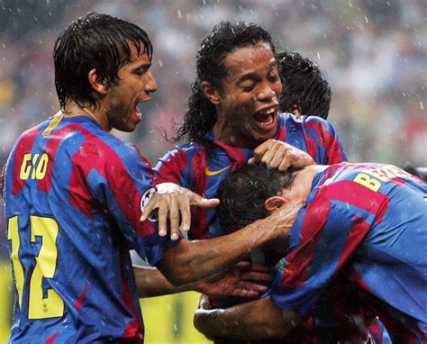 Ronaldinho once revealed that Barcelona went easy on Arsenal in 2006 CL ...