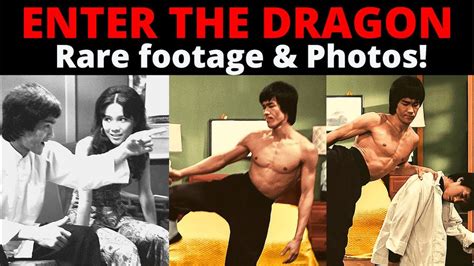 Rare Behind The Scenes Enter The Dragon Photos And Footage Bruce Lee