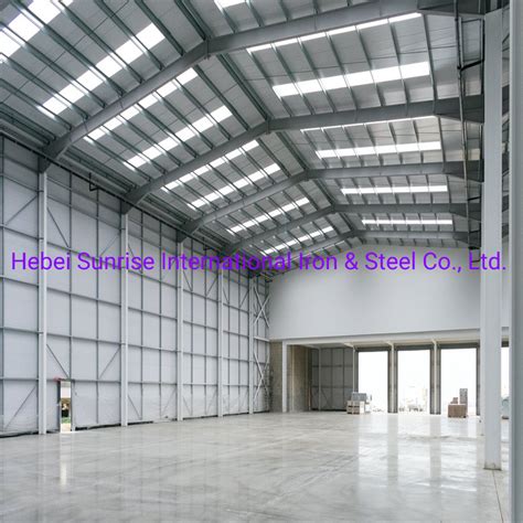 Modular Light Metal Customize Prefabricated Workshop Steel Structure