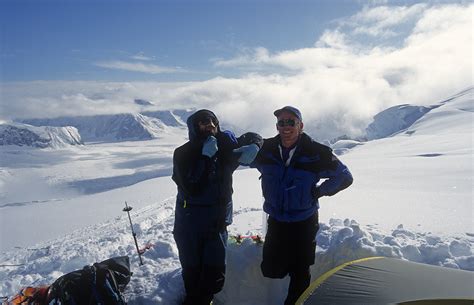 alaska range ruth glacier  firn